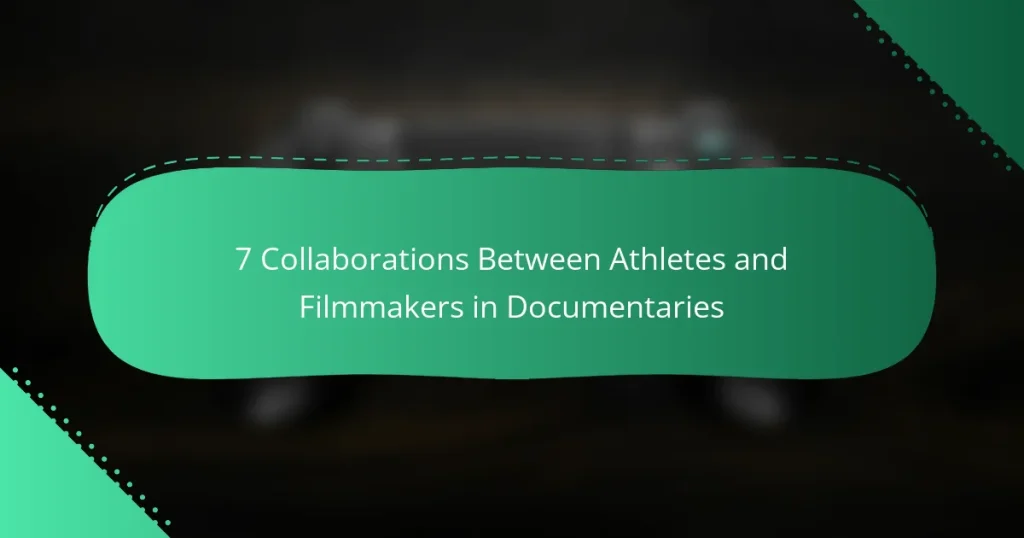 7 Collaborations Between Athletes and Filmmakers in Documentaries