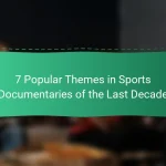 7 Popular Themes in Sports Documentaries of the Last Decade