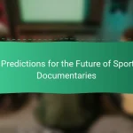 7 Predictions for the Future of Sports Documentaries