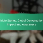 Athlete Stories: Global Conversations, Impact and Awareness