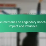 Documentaries on Legendary Coaches: Impact and Influence
