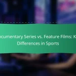 Documentary Series vs. Feature Films: Key Differences in Sports