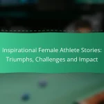 Inspirational Female Athlete Stories: Triumphs, Challenges and Impact