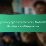 Legendary Sports Comebacks: Motivation, Resilience and Inspiration