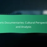 Sports Documentaries: Cultural Perspectives and Analysis