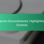 Sports Documentaries: Highlighting Diversity