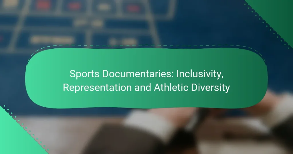 Sports Documentaries: Inclusivity, Representation and Athletic Diversity