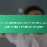 Sports Documentaries: Key Elements, Success Factors and Filmmaker Insights