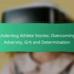 Underdog Athlete Stories: Overcoming Adversity, Grit and Determination